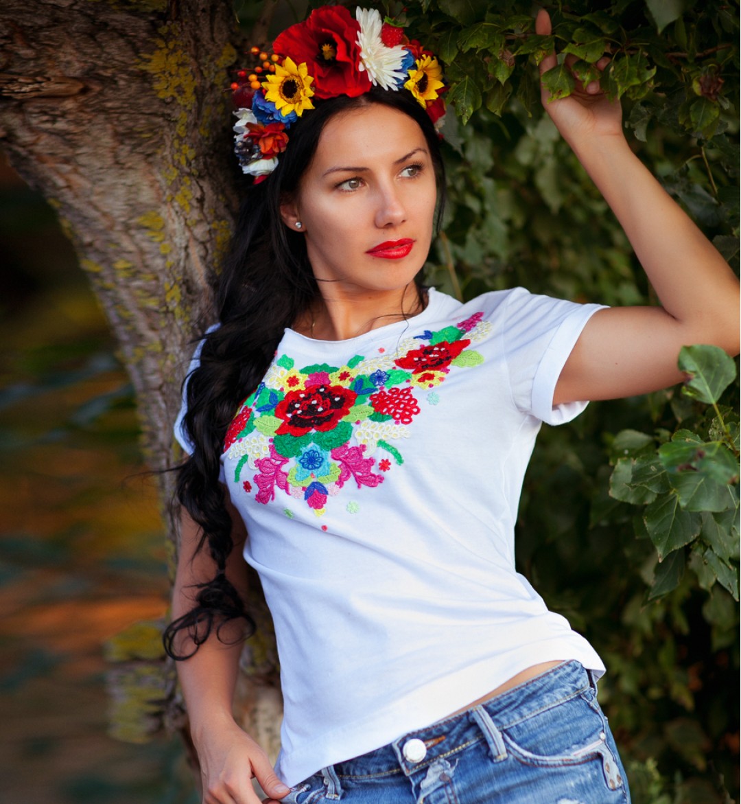 Футболка casual 'Любава'